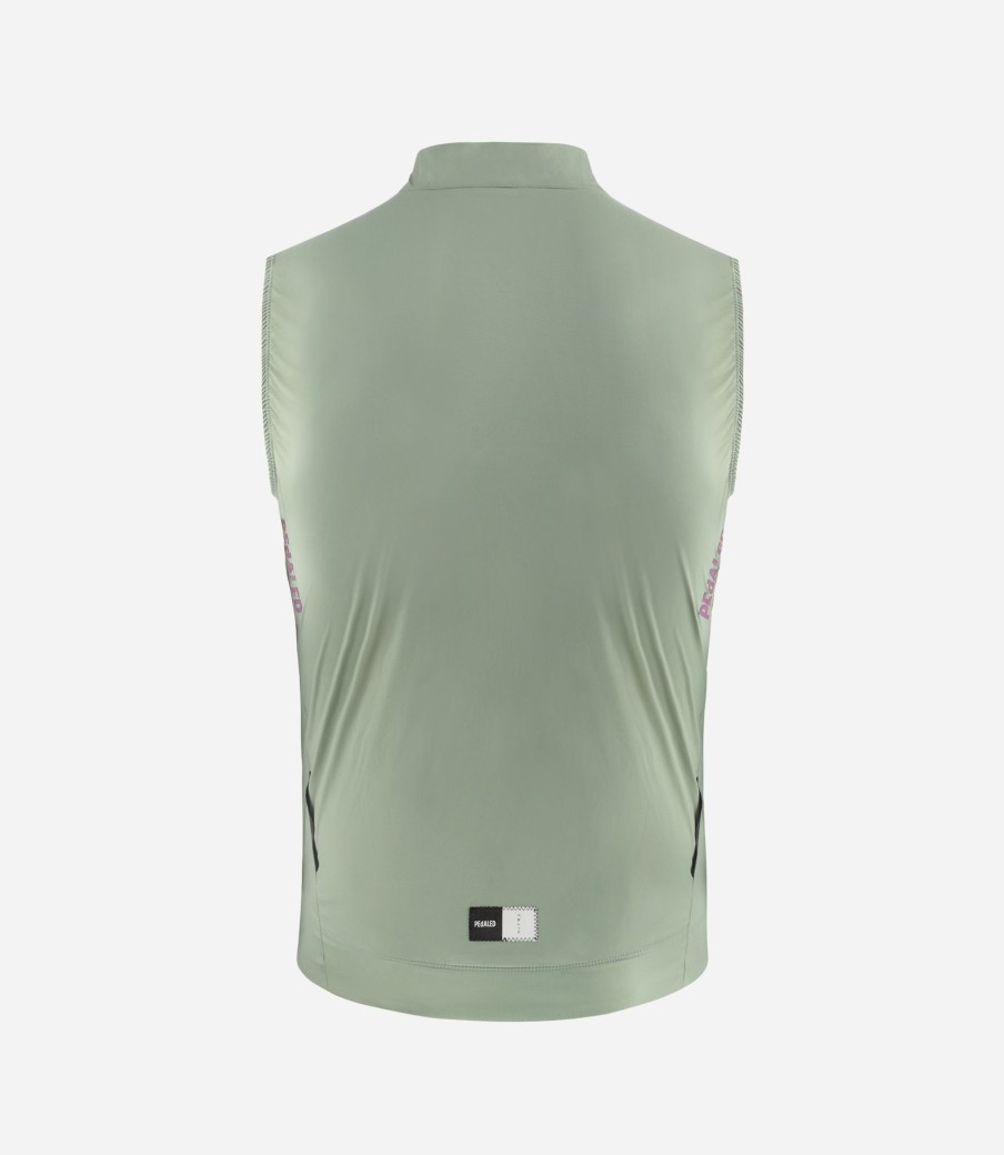 Uomo PEdALED | Gilet Impermeabile Verde