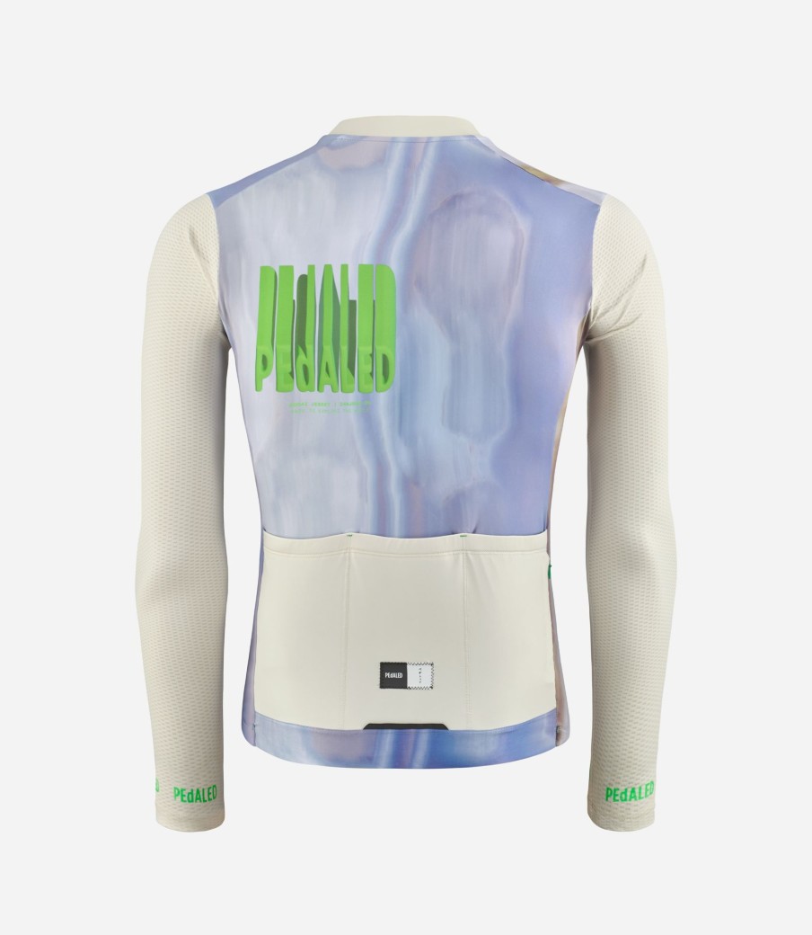 Uomo PEdALED | Maglia Maniche Lunghe Off-White