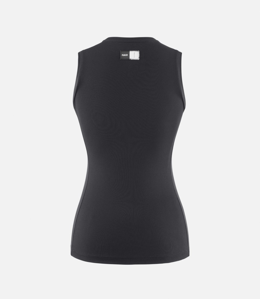 Donna PEdALED | Base Layer Senza Maniche Power Dry® Da Donna Nero