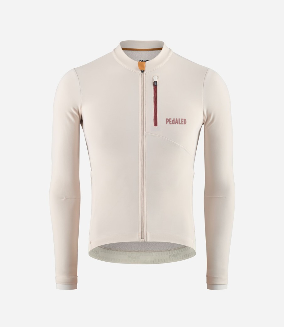 Uomo PEdALED | Maglia A Maniche Lunghe Off-White