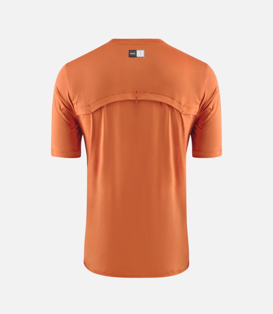 Uomo PEdALED | T-Shirt Polartec® Da Gravel Bombay Brown