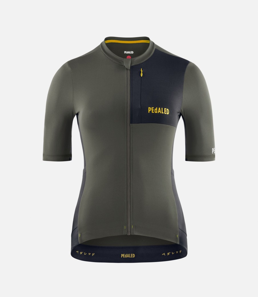 Donna PEdALED | Maglia Cargo A Maniche Corte Da Donna Grey Ink