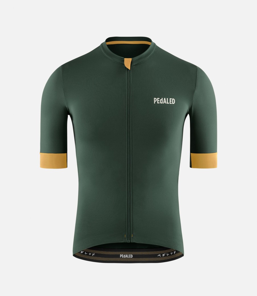 Uomo PEdALED | Maglia Maniche Corte Dark Green