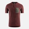 Uomo PEdALED | Maglia In Lana Merino Madder Brown