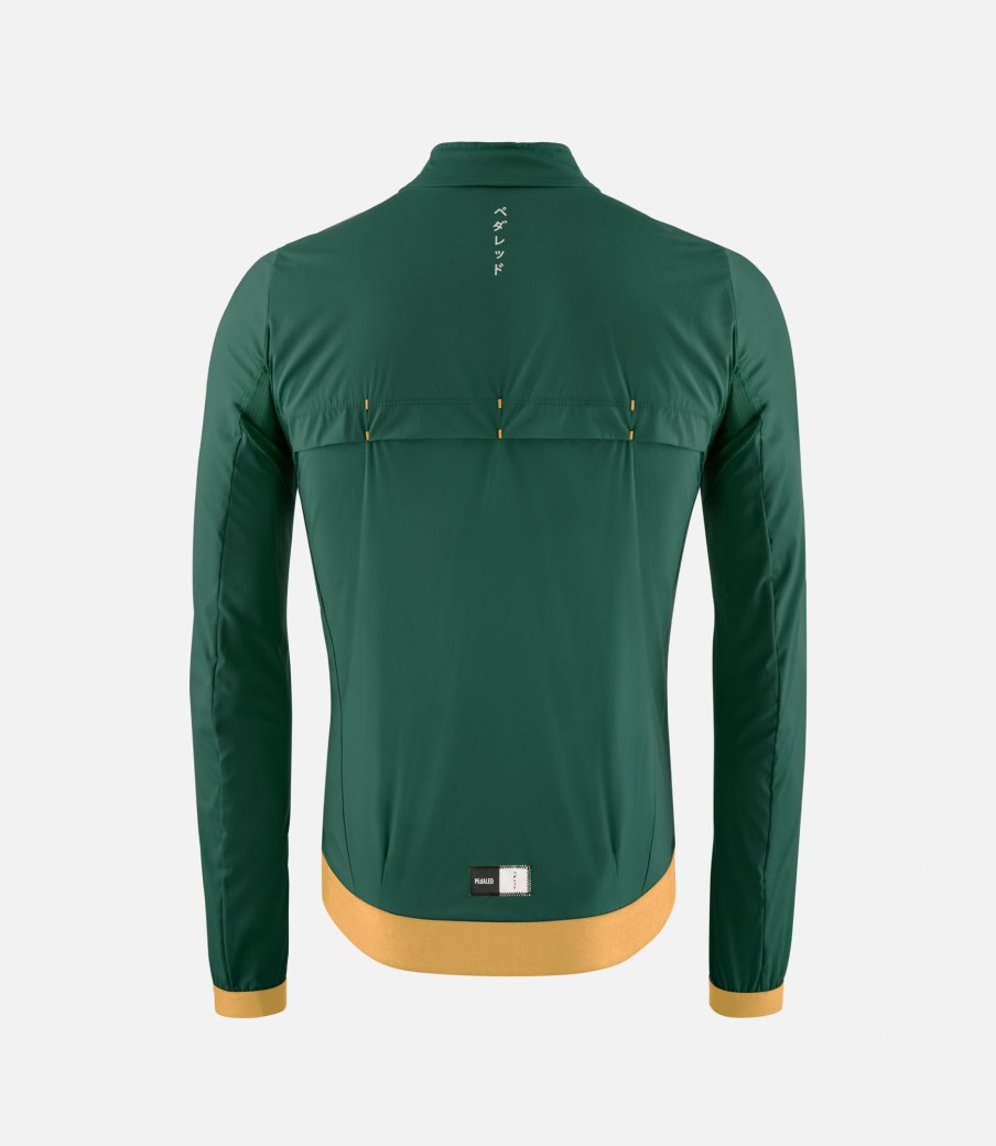 Uomo PEdALED | Giacca Antivento Dark Green