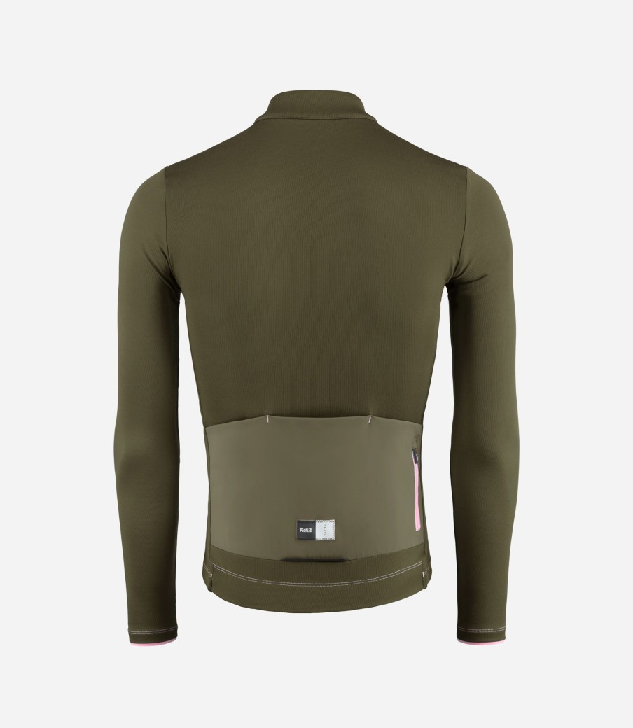 Uomo PEdALED | Maglia Merino Maniche Lunghe Verde