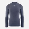 Donna PEdALED | Maglia Intima In Merino Maniche Lunghe Da Donna Navy