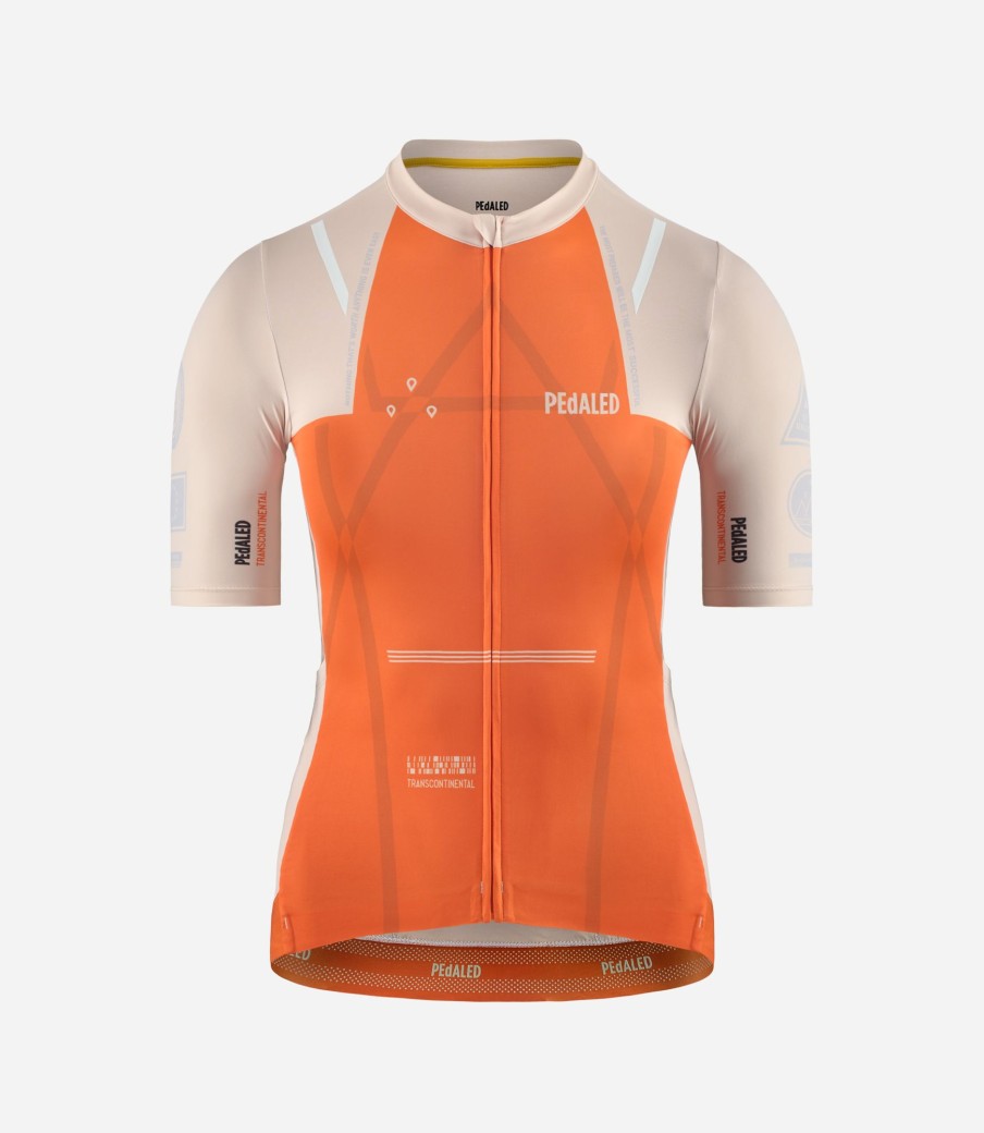 Donna PEdALED | Maglia Da Donna Arancione