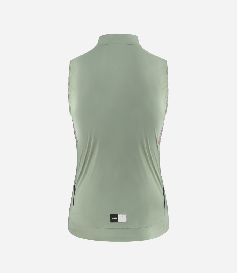 Donna PEdALED | Gilet Impermeabile Da Donna Verde