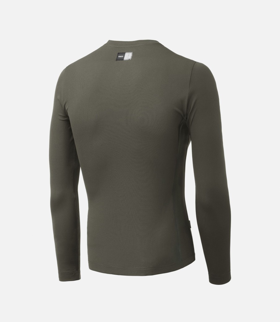 Uomo PEdALED | Base Layer A Maniche Lunghe Grey Ink