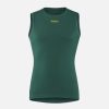 Uomo PEdALED | Base Layer Senza Maniche Power Dry® Dark Green