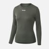 Donna PEdALED | Base Layer A Maniche Lunghe Da Donna Grey Ink