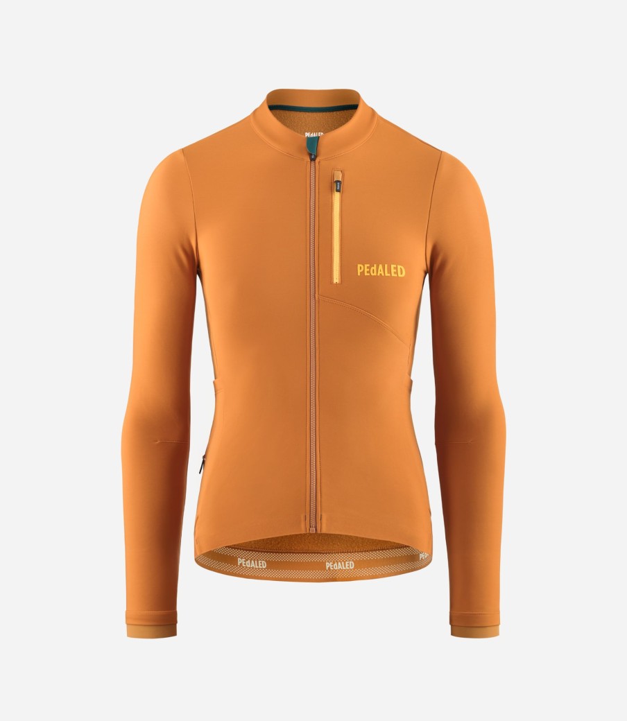 Donna PEdALED | Maglia A Maniche Lunghe Da Donna Marrone