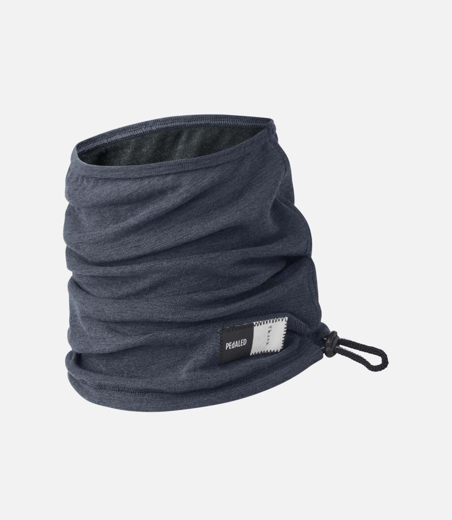 Uomo PEdALED | Scaldacollo In Merino Dark Navy