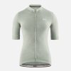 Donna PEdALED | Maglia Ciclismo In Merino Maniche Corte Per Donna Verde Militare