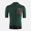 Uomo PEdALED | Maglia In Lana Merino A Maniche Corte Dark Green