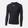 Uomo PEdALED | Base Layer In Merino A Maniche Lunghe Nero