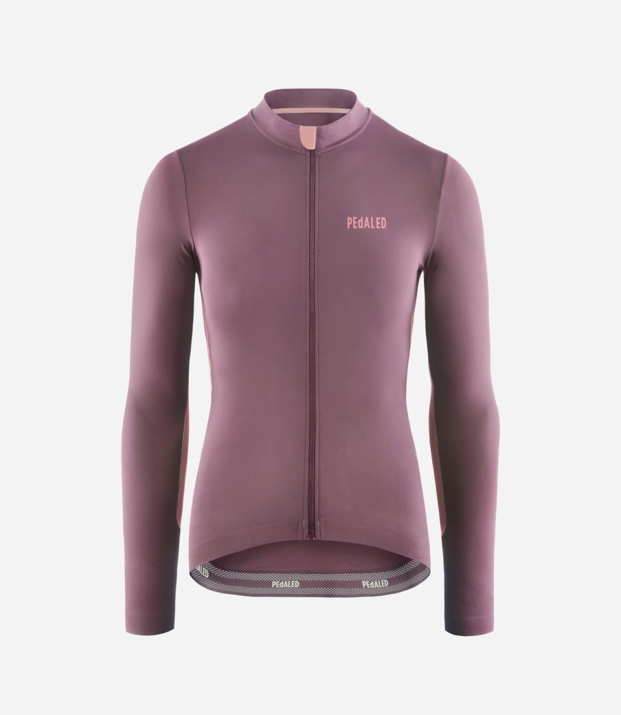 Donna PEdALED | Maglia A Maniche Lunghe Da Donna Viola