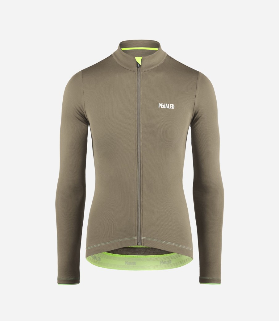 Donna PEdALED | Maglia In Merino Maniche Lunghe Da Donna Grigio