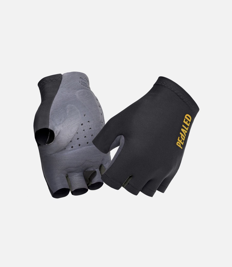 Uomo PEdALED | Guanti Elastic Interface Nero