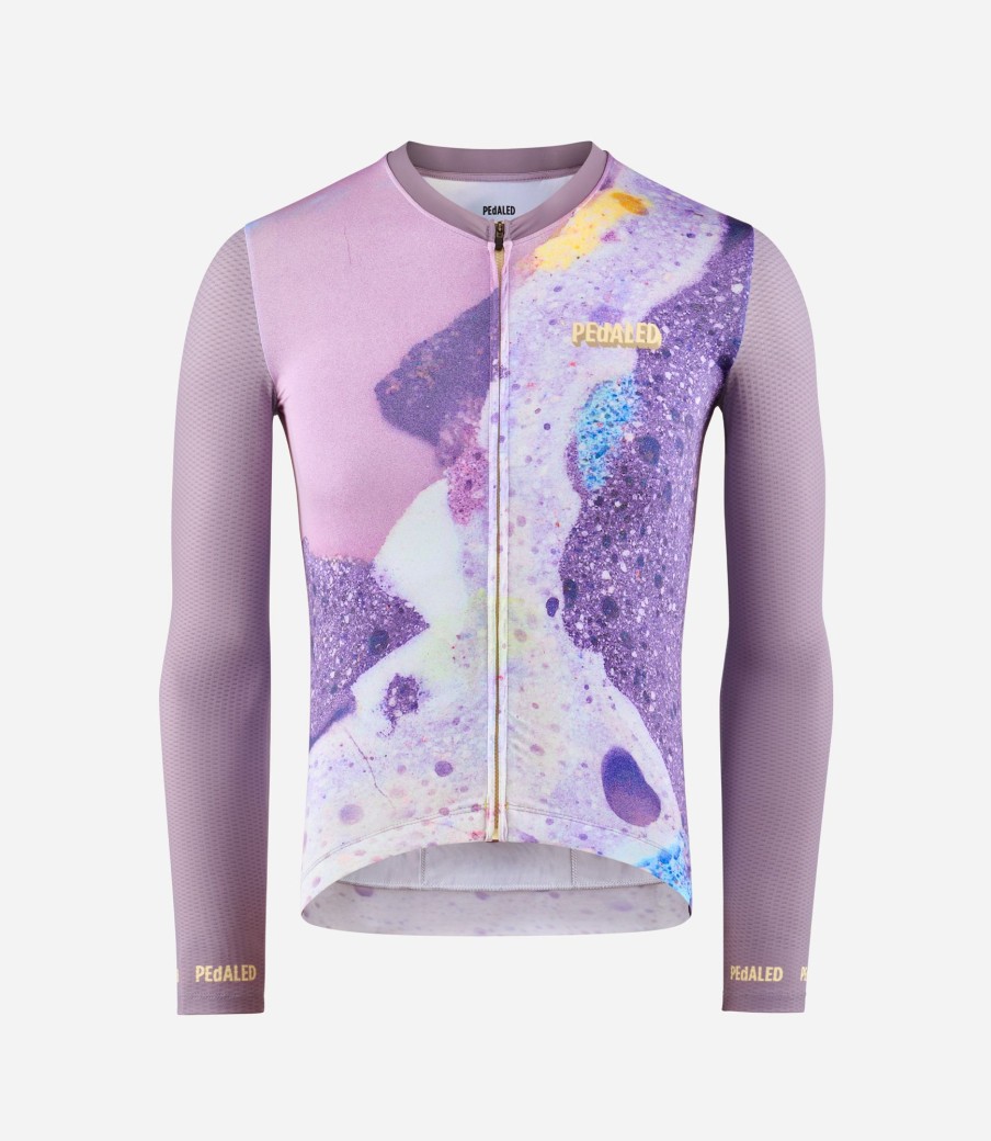 Uomo PEdALED | Maglia Maniche Lunghe Lilac