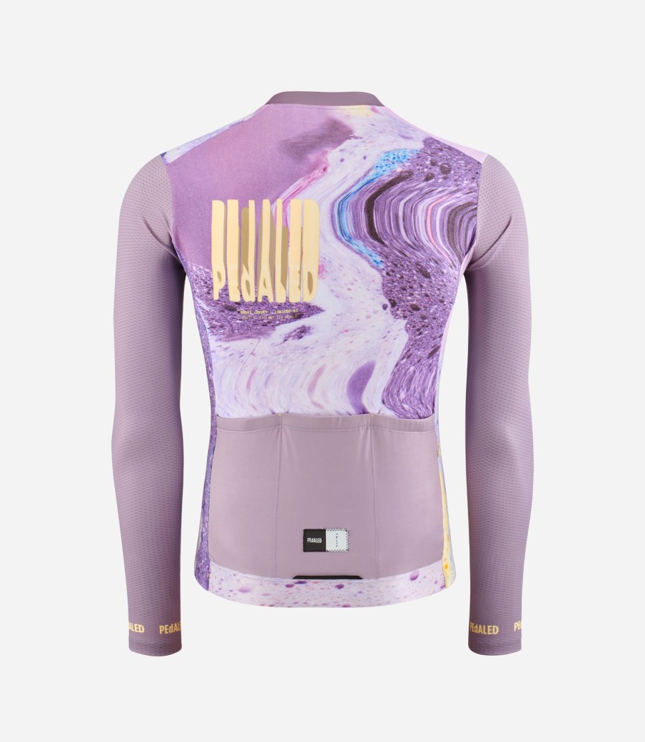 Uomo PEdALED | Maglia Maniche Lunghe Lilac