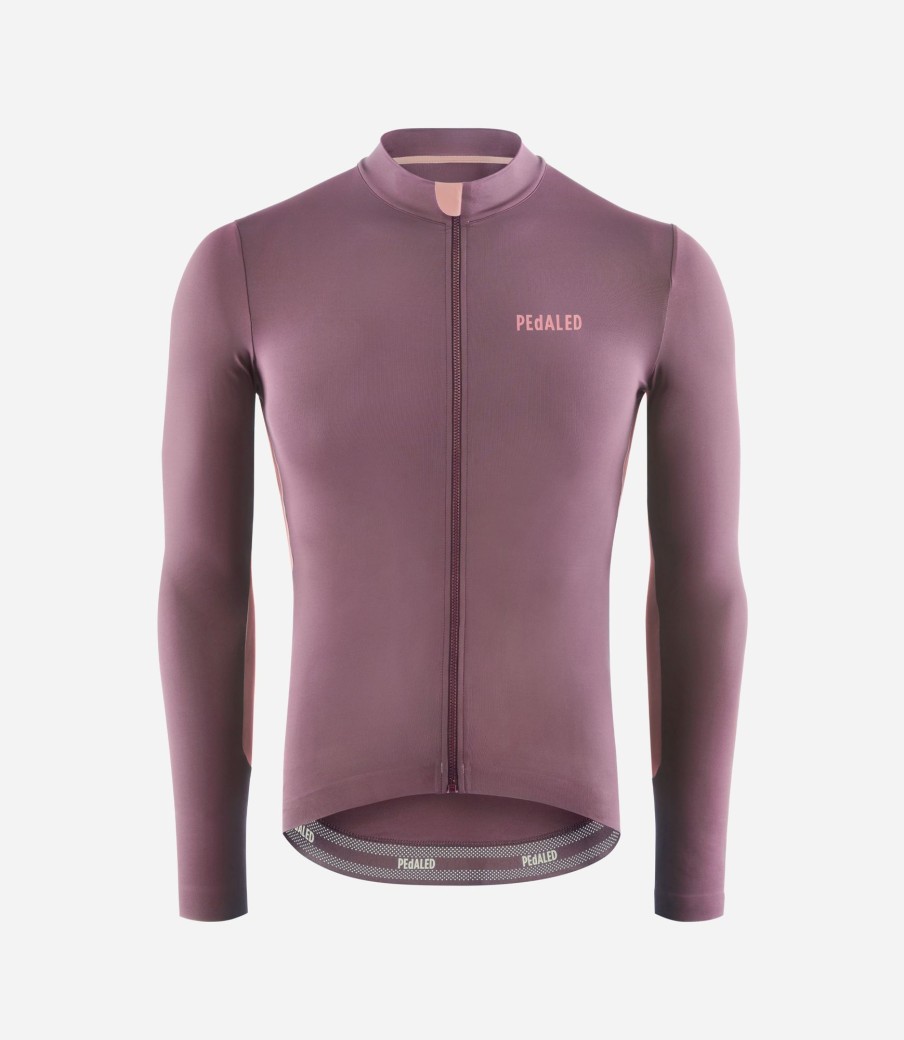 Uomo PEdALED | Maglia Maniche Lunghe Viola