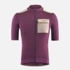 Uomo PEdALED | Maglia In Lana Merino A Maniche Corte Viola