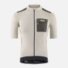 Uomo PEdALED | Maglia In Lana Merino A Maniche Corte Off-White