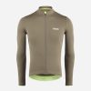 Uomo PEdALED | Maglia Merino Maniche Lunghe Grigio