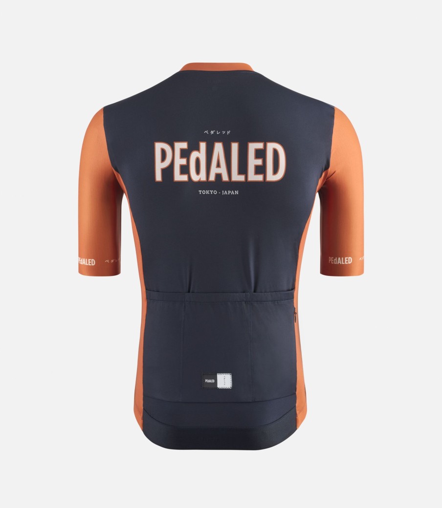 Uomo PEdALED | Maglia A Maniche Corte Dark Navy