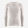 Uomo PEdALED | Maglia Intima In Merino Maniche Lunghe Off-White