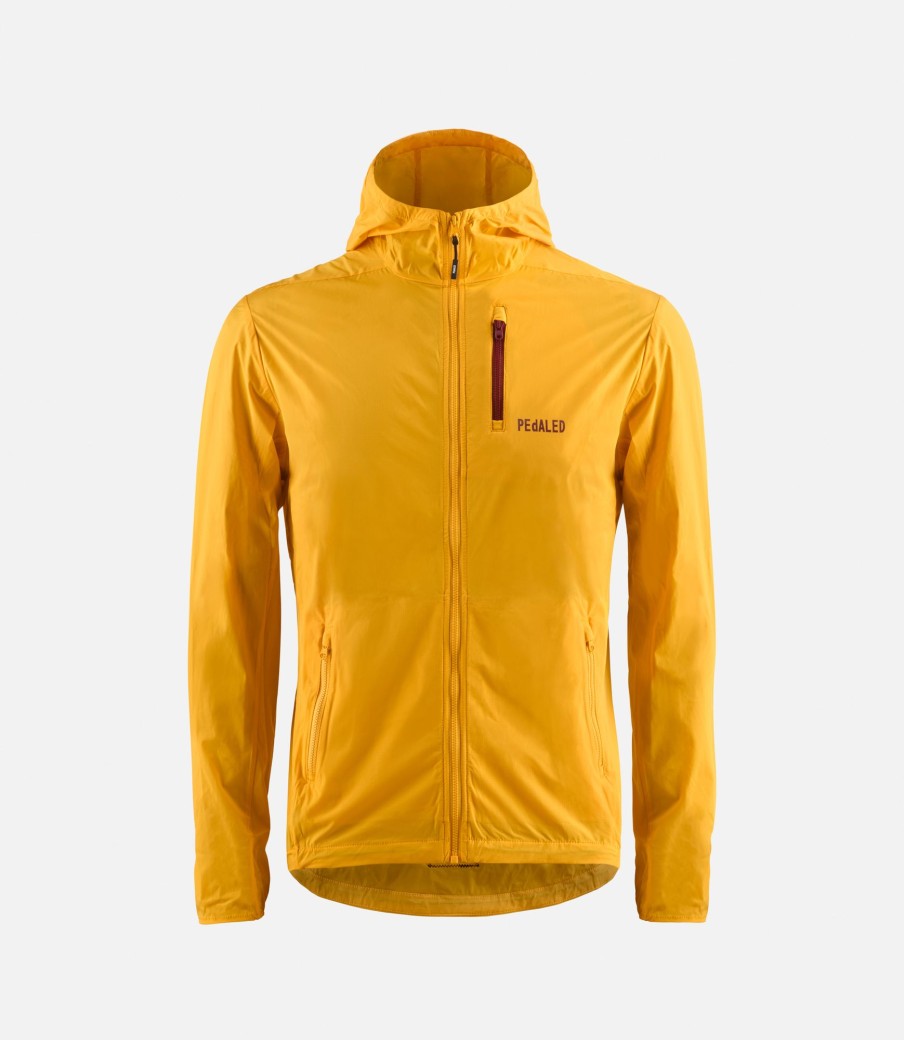 Uomo PEdALED | Giacca Packable Saffron Yellow