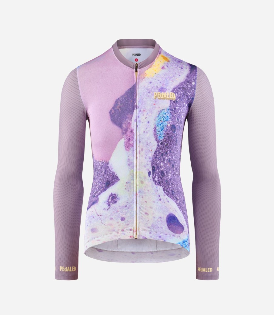 Donna PEdALED | Maglia Maniche Lunghe Da Donna Lilac