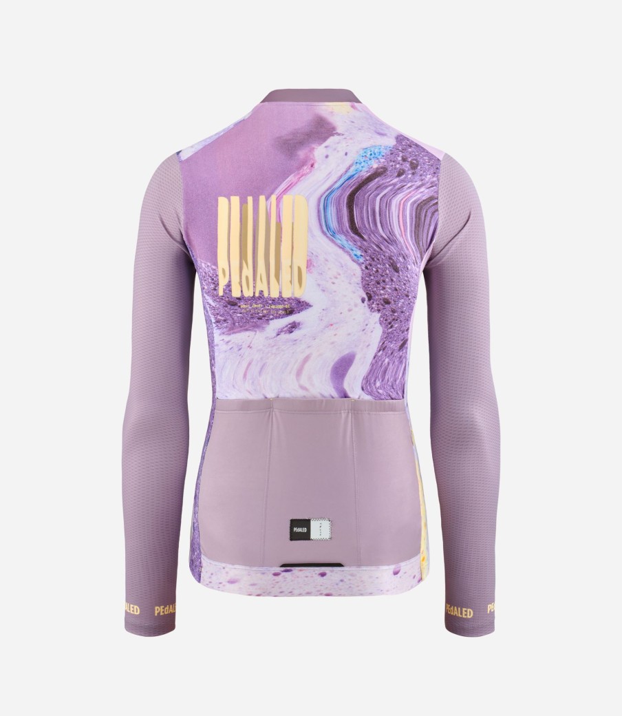 Donna PEdALED | Maglia Maniche Lunghe Da Donna Lilac