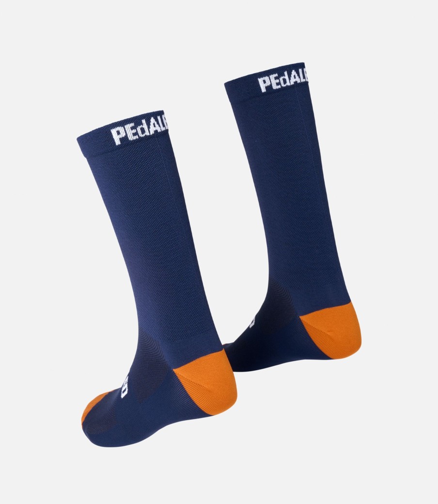 Uomo PEdALED | Calzini Da Ciclismo Estivi Dark Navy