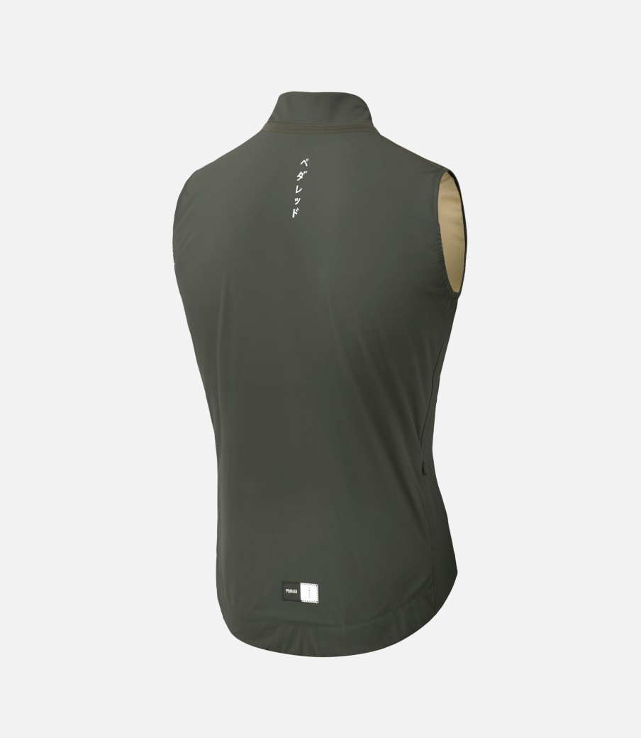 Uomo PEdALED | Gilet Impermeabile Grey Ink