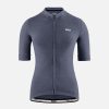 Donna PEdALED | Maglia Ciclismo In Merino Maniche Corte Per Donna Dark Navy