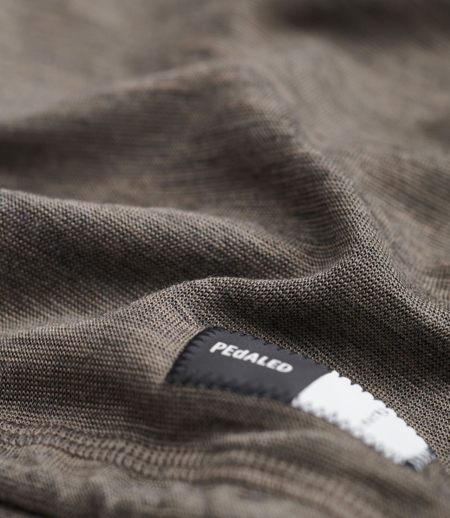 Uomo PEdALED | Scaldacollo In Merino Walnut