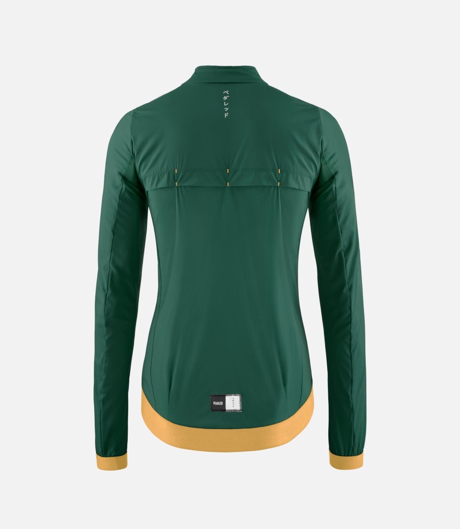 Donna PEdALED | Giacca Antivento Da Donna Dark Green