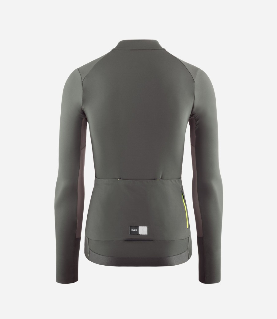 Donna PEdALED | Maglia A Maniche Lunghe Da Donna Grigio Scuro