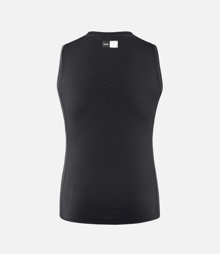 Uomo PEdALED | Base Layer Senza Maniche Power Dry® Nero