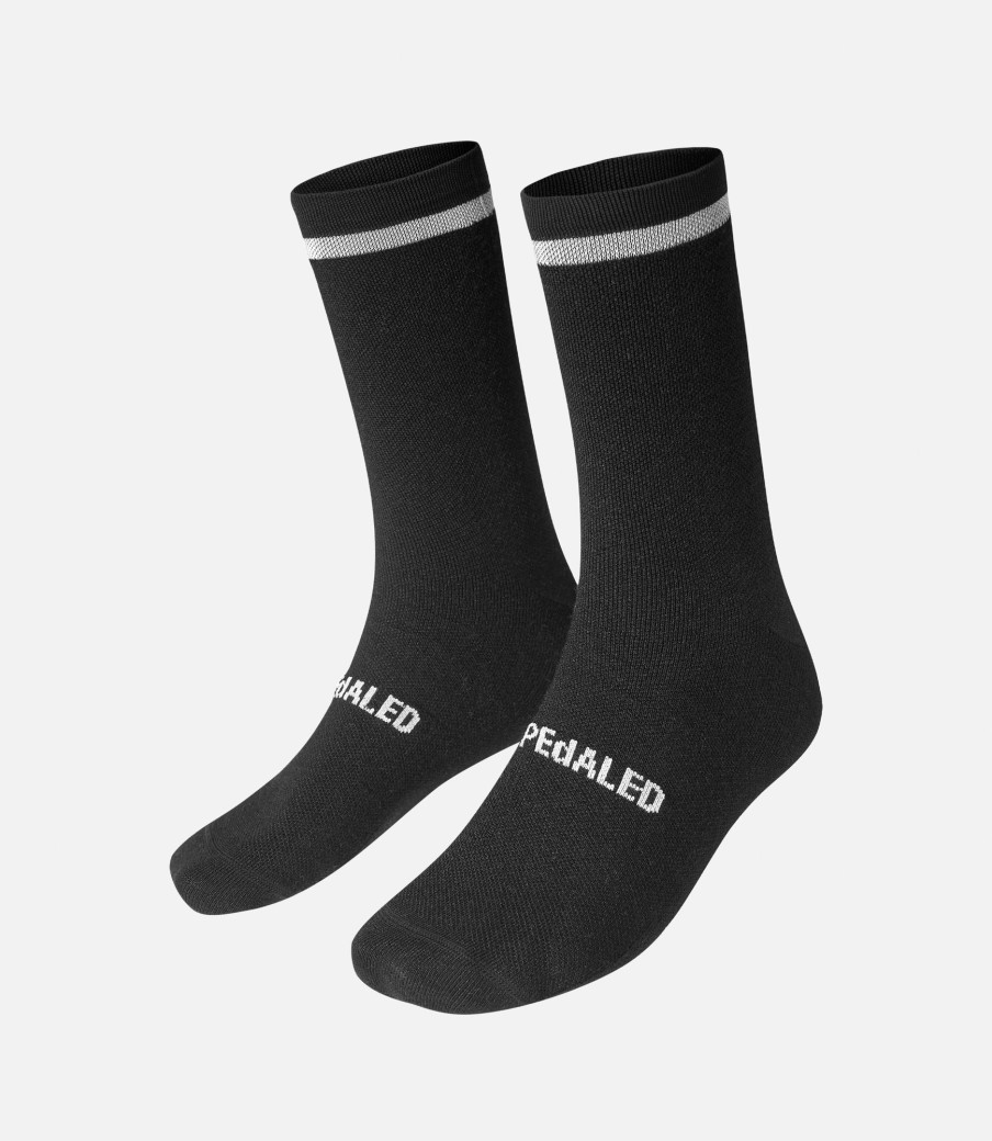 Uomo PEdALED | Calze Adventure Reflex Silk Nero