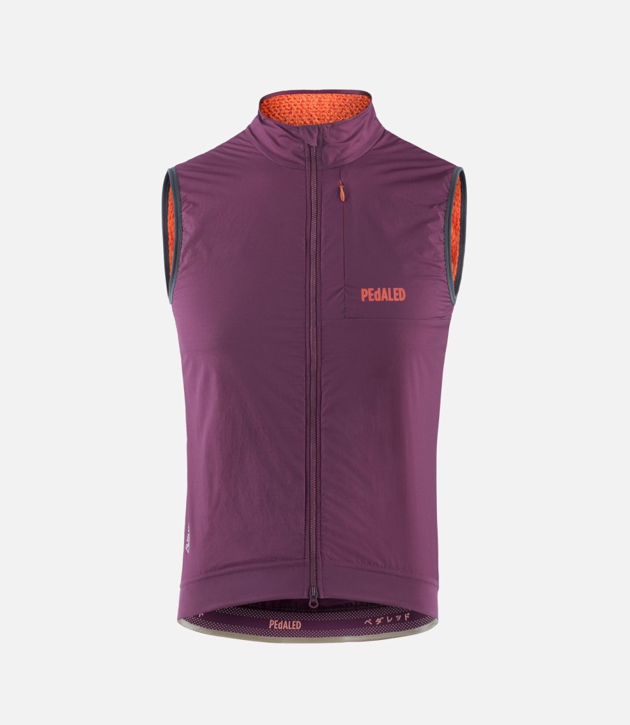 Uomo PEdALED | Gilet Polartec Alpha® Viola