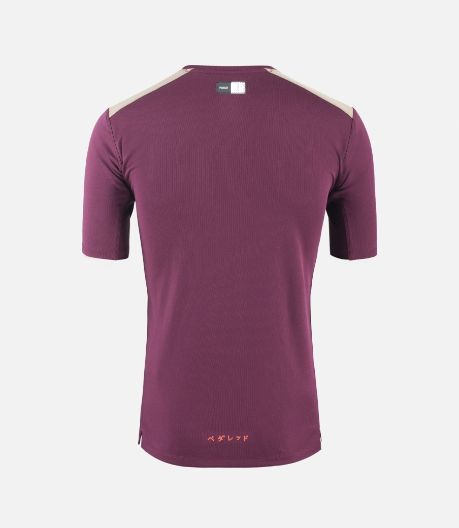 Uomo PEdALED | T-Shirt In Lana Merino Viola