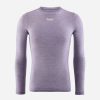 Uomo PEdALED | Maglia Intima In Merino Maniche Lunghe Lilac