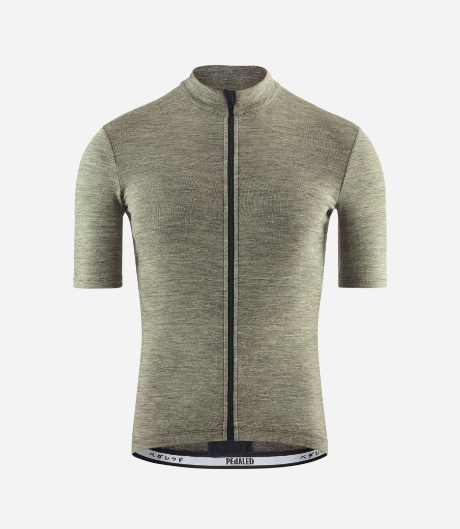 Uomo PEdALED | Maglia Maniche Corte In Merino Mermaid