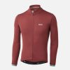 Uomo PEdALED | Maglia In Merino A Maniche Lunghe Madder Brown