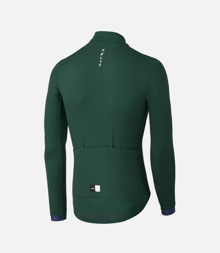 Uomo PEdALED | Maglia A Maniche Lunghe Dark Green